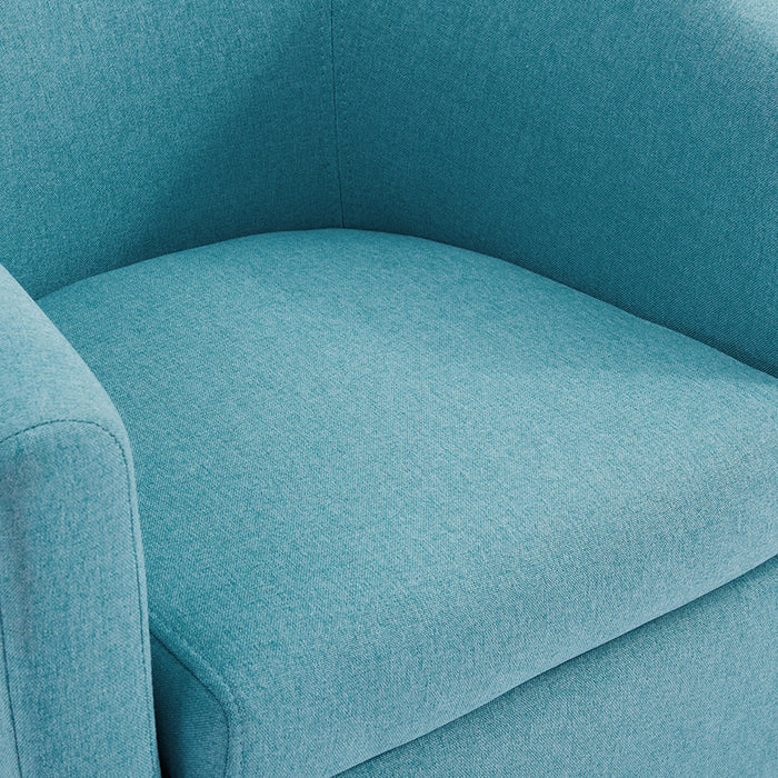 Accent Tub Chair, Teal Fabric