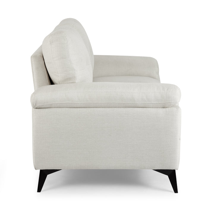 Dylan 2 Seater Sofa, Cream Linen Fabric