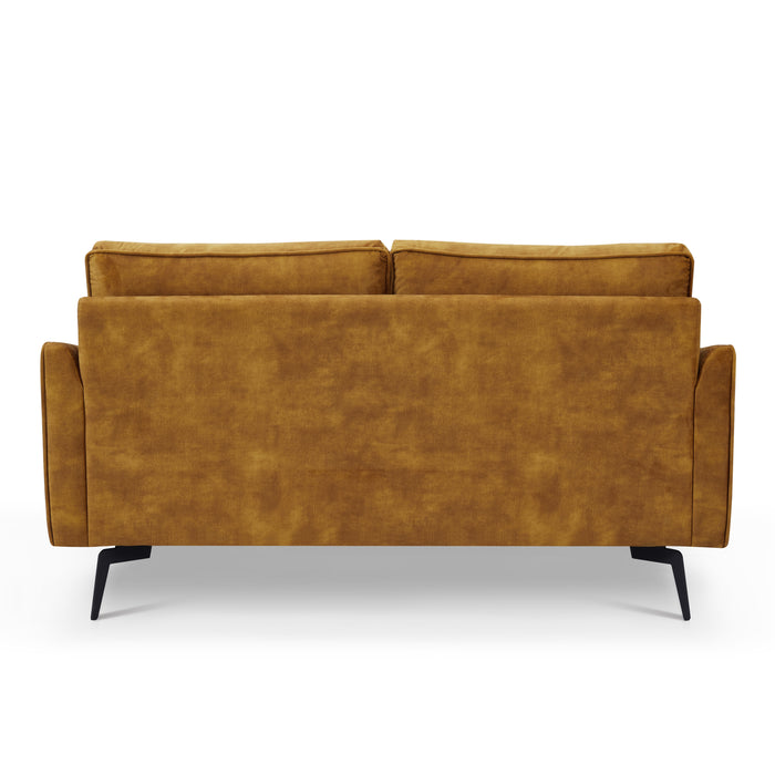Kensington 2 Seater Sofa, Luxury Gold Velvet