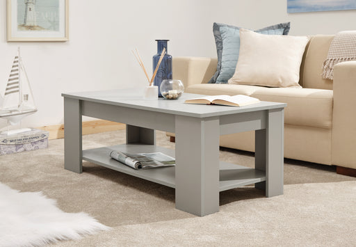 Lift Up Coffee Table Grey