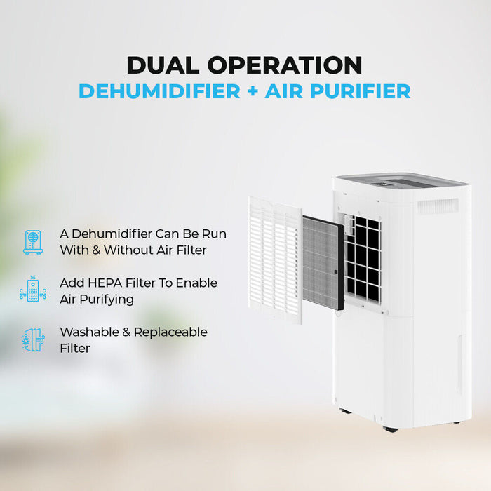 20L Ometa Dual Dehumidifier Air Purifier With Wifi