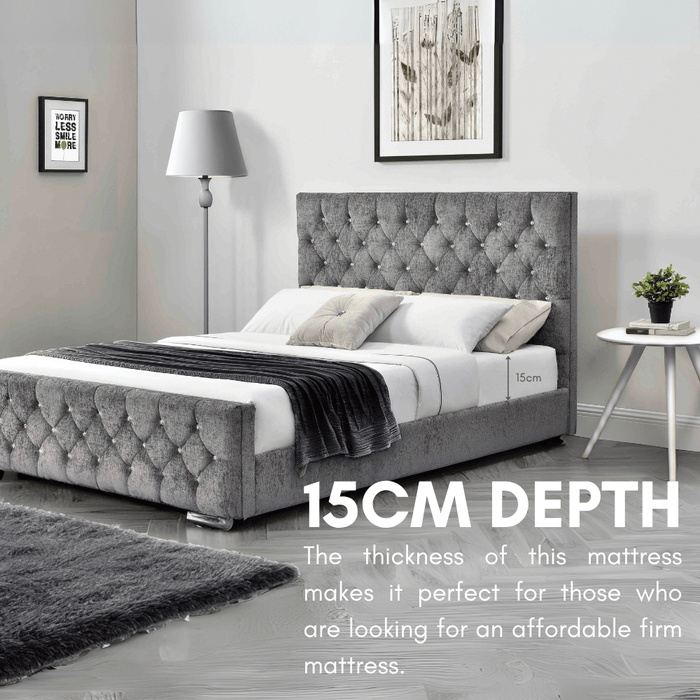 Milo King 15cm Memory Foam Mattress