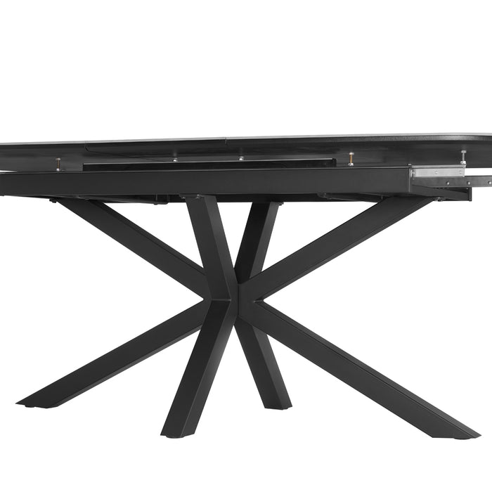 Verona 6-8 Seater Extending Ceramic Sintered Stone Dining Table & Chairs