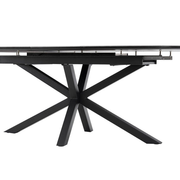 Verona 6-8 Seater Extending Ceramic Sintered Stone Dining Table & Chairs