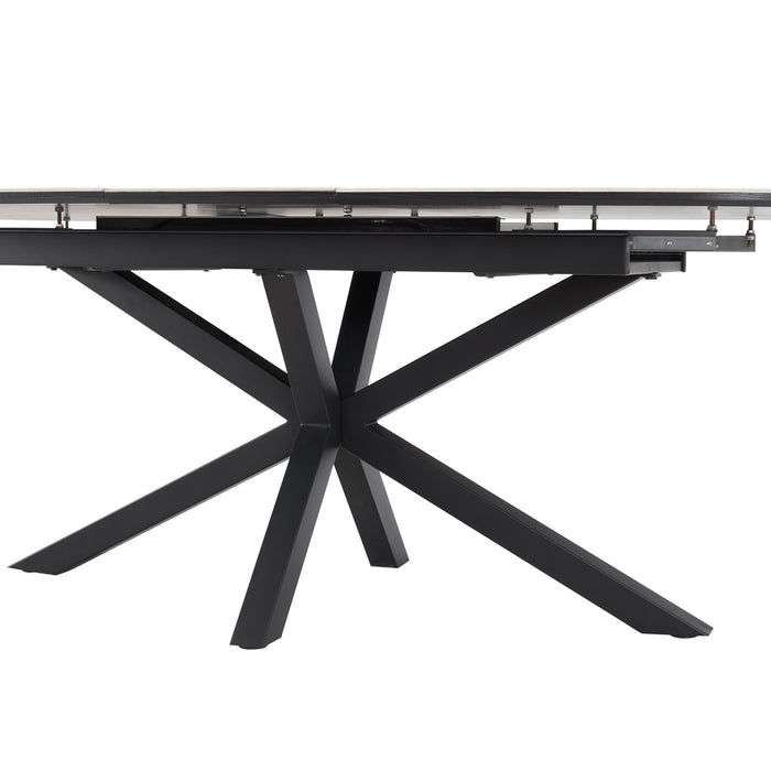 Verona 6-8 Seater Extending Ceramic Sintered Stone Dining Table & Chairs