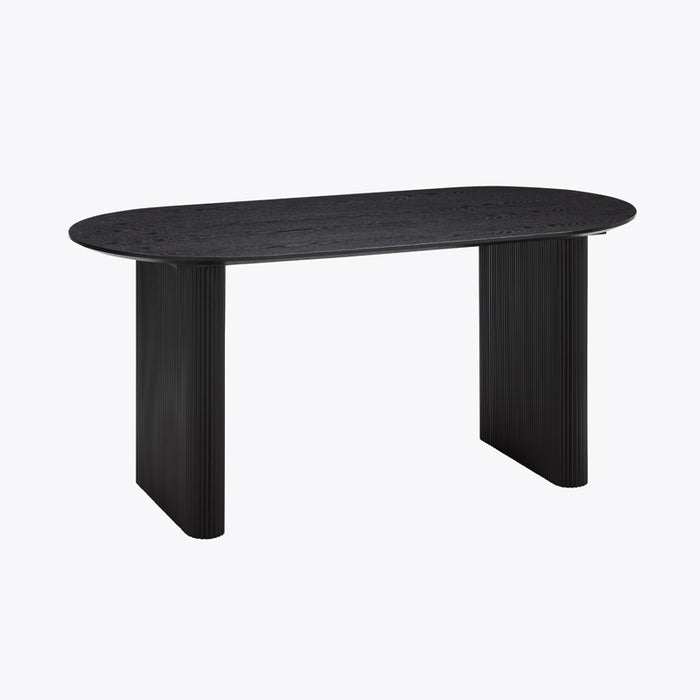 Tokyo 4 Seater Oval Wooden Dining Table & Chairs
