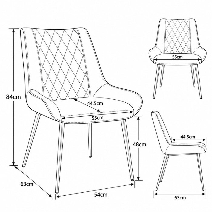 Verona 6-8 Seater Extending Ceramic Sintered Stone Dining Table & Chairs