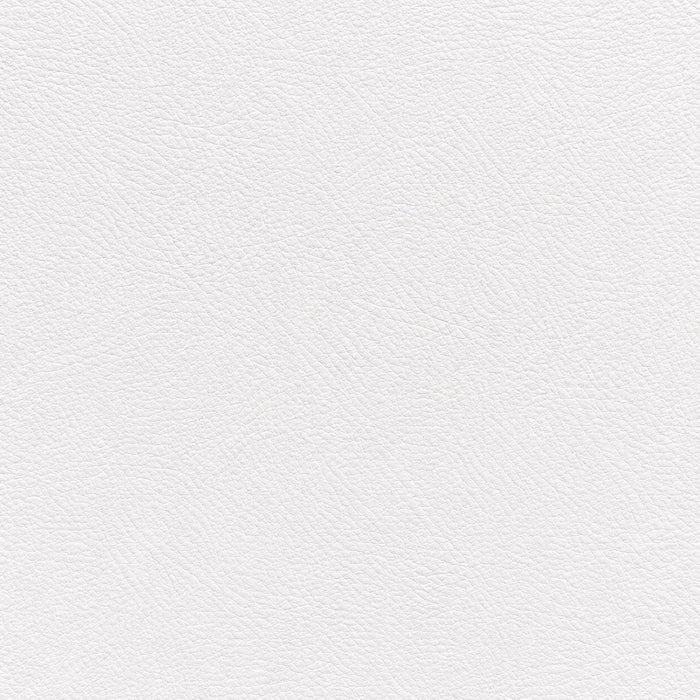 Galaxy Faux Leather Double Bed Frame with LED, White