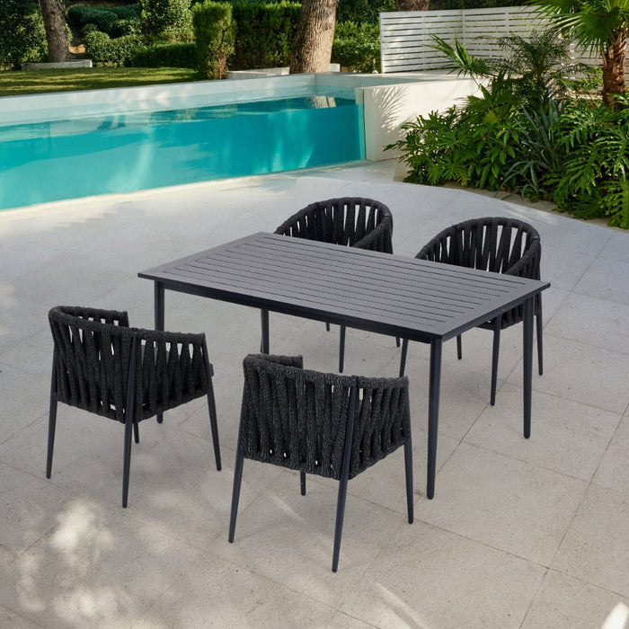 Bondi Rattan Garden Dining Set Seater Home Detail