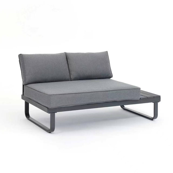 Bali Luxury Corner Garden Sofa, Grey