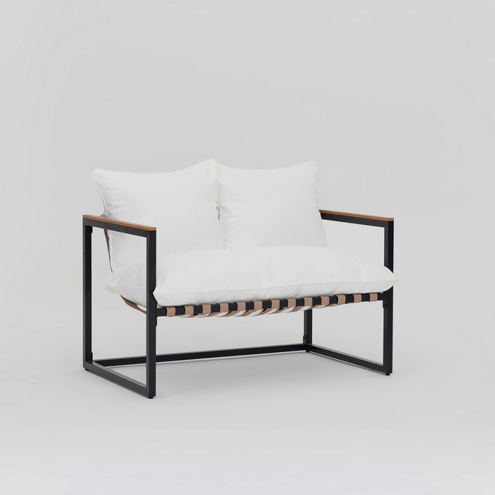 Marbella Garden Lounge Set,  Ivory Cushions