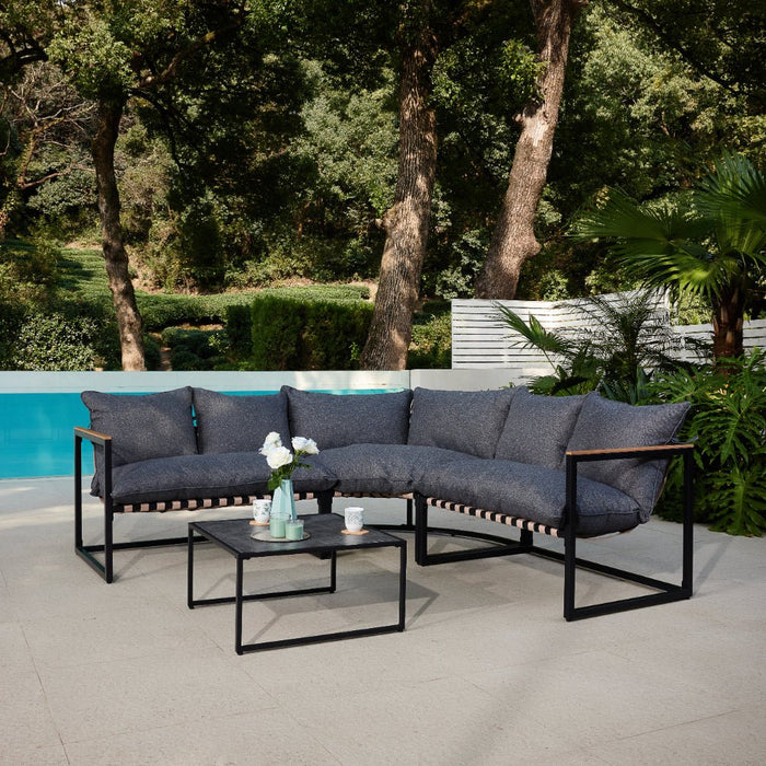Cushions Garden Sofa Set Metal Metal Outdoor Garden Furniture Set