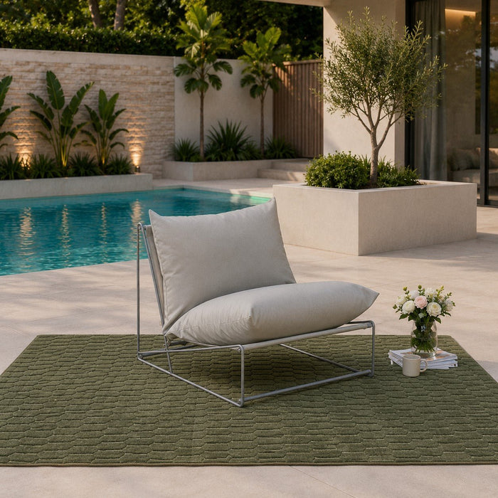 Marina Steel Garden Chair, Grey