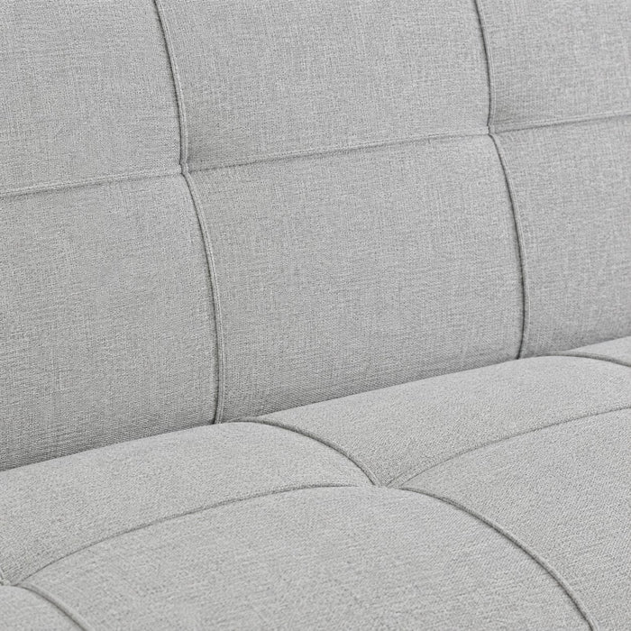 Levine Fabric Sofa Bed, Light Grey Fabric