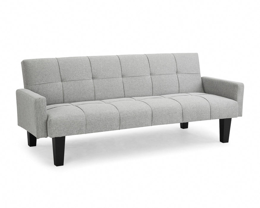Levine Fabric Sofa Bed, Light Grey Fabric