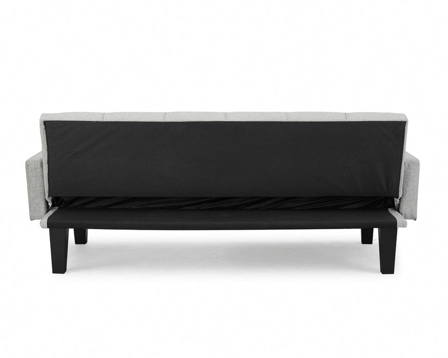 Levine Fabric Sofa Bed, Light Grey Fabric