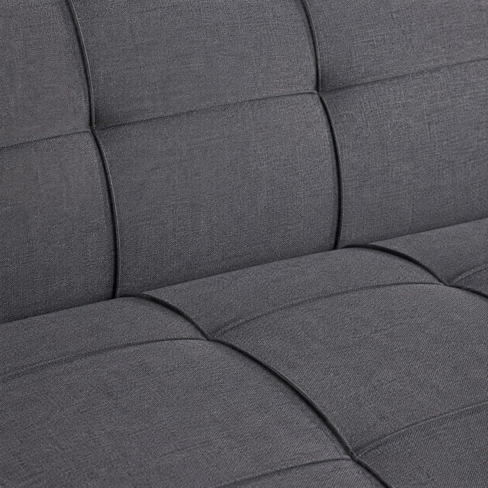Levine Fabric Sofa Bed, Dark Grey