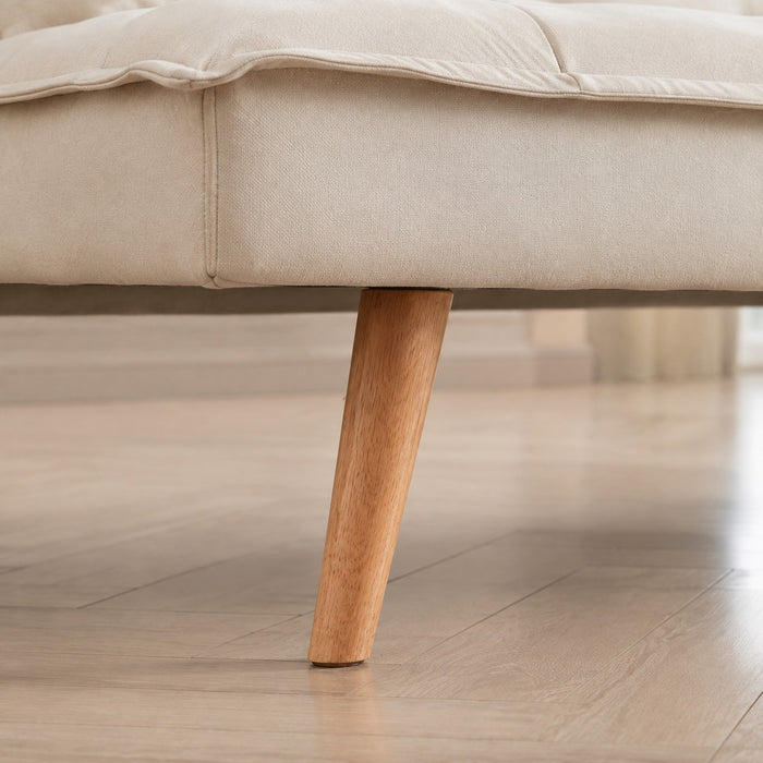 Ada Fabric Sofa Bed, Cream Fabric