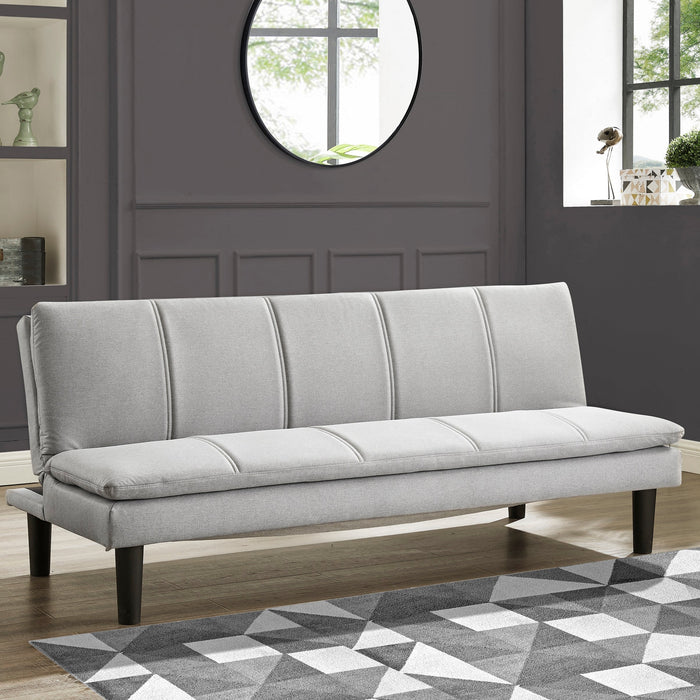 Pearse Fabric Sofa Bed, Light Grey Fabric