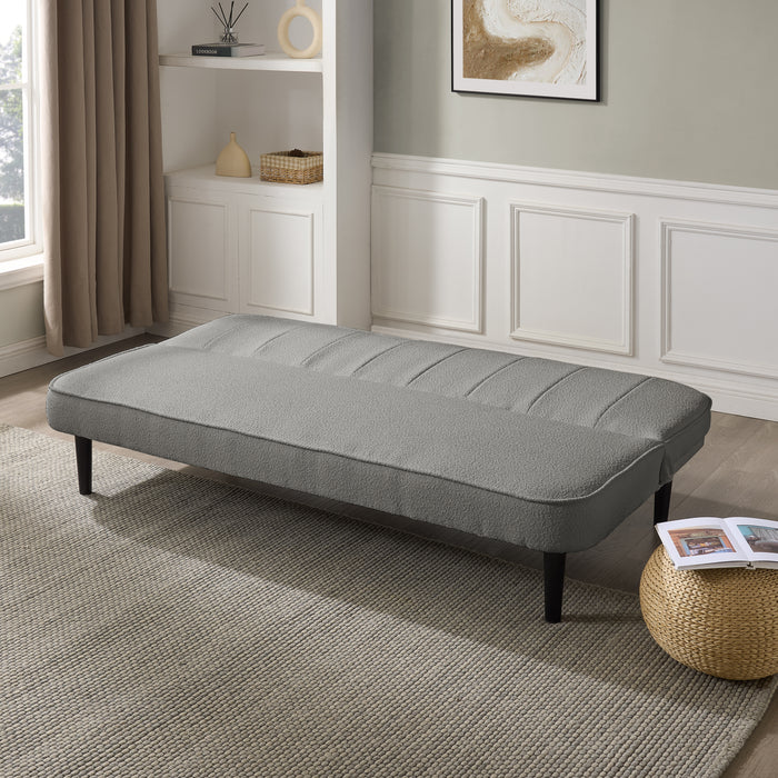 Alex Sofa Bed, Grey Boucle