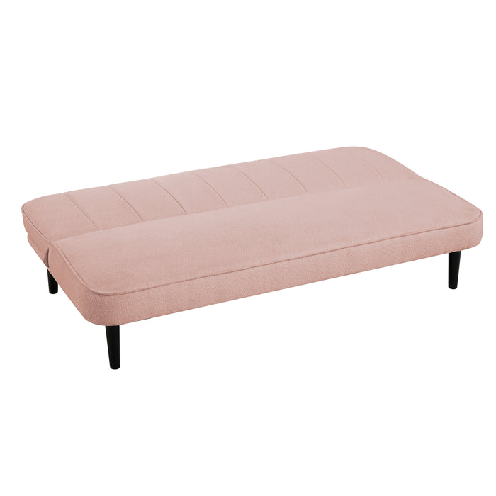 Alex Sofa Bed, Pink Boucle