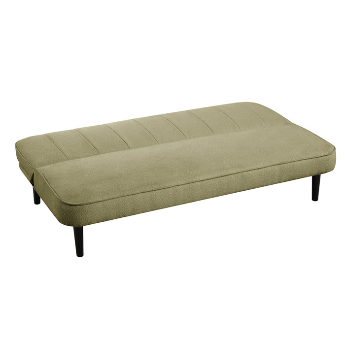 Alex Sofa Bed, Sage Green Boucle