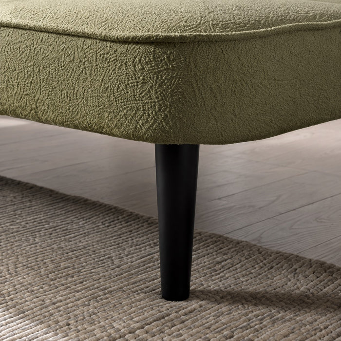 Alex Sofa Bed, Sage Green Boucle