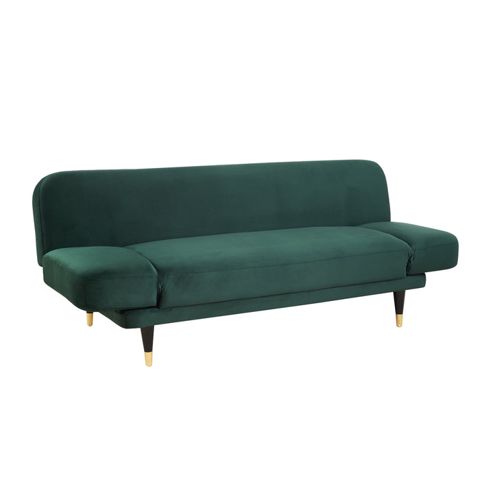 Miley Sofa Bed, Green Velvet