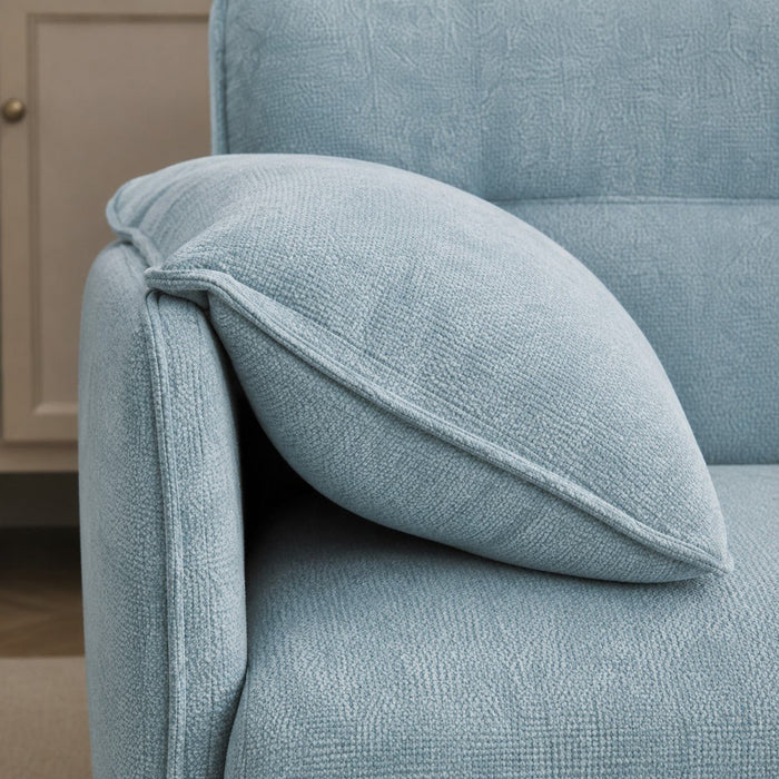 Frederick Sofa Bed, Blue Chenille