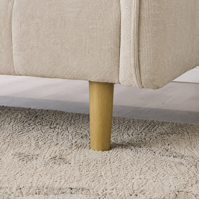 Julian Sofa Bed, Beige Chenille