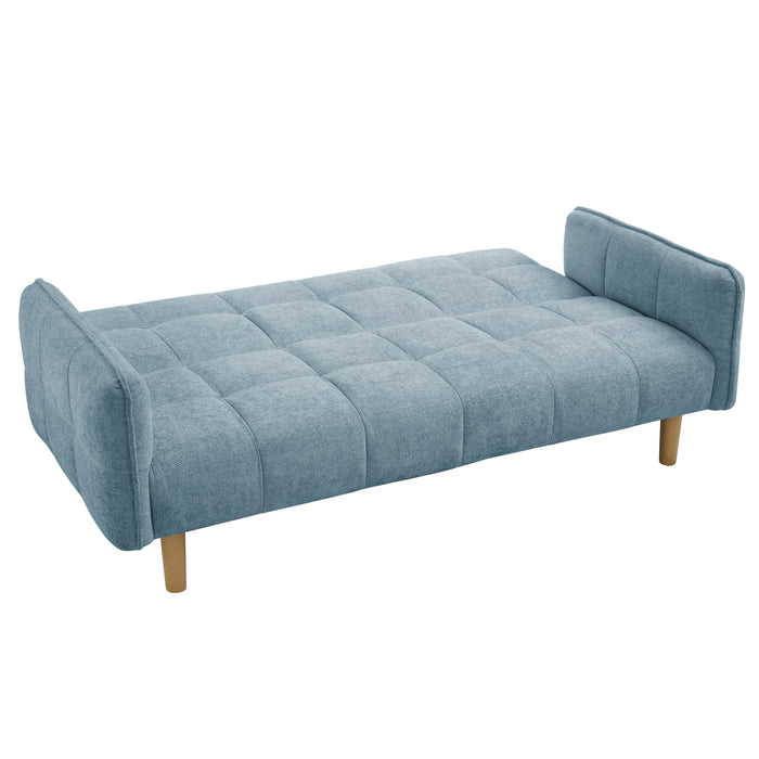 Julian Sofa Bed, Blue Chenille