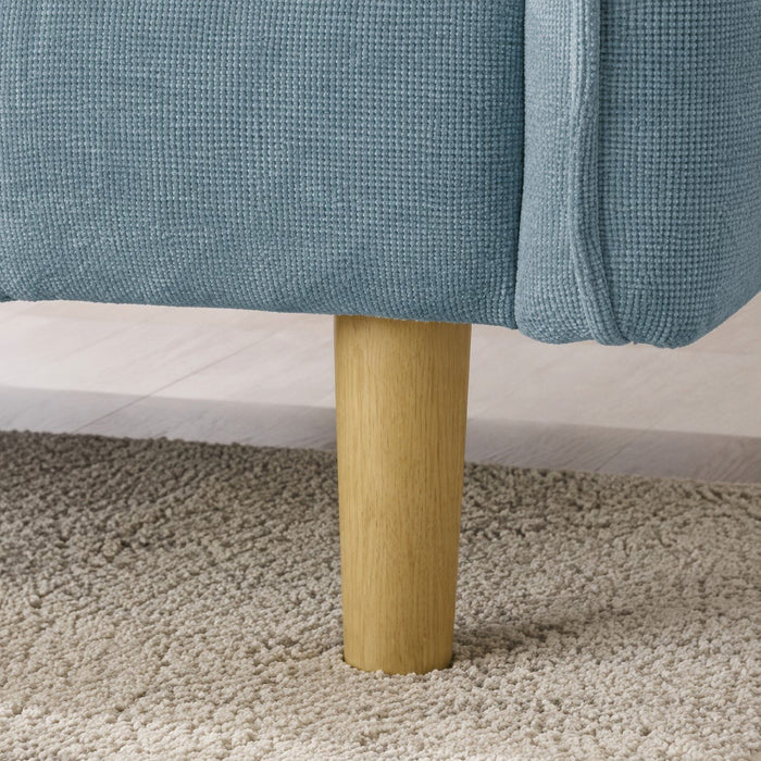 Julian Sofa Bed, Blue Chenille