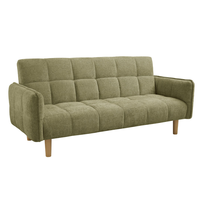 Julian Sofa Bed, Sage Green Chenille