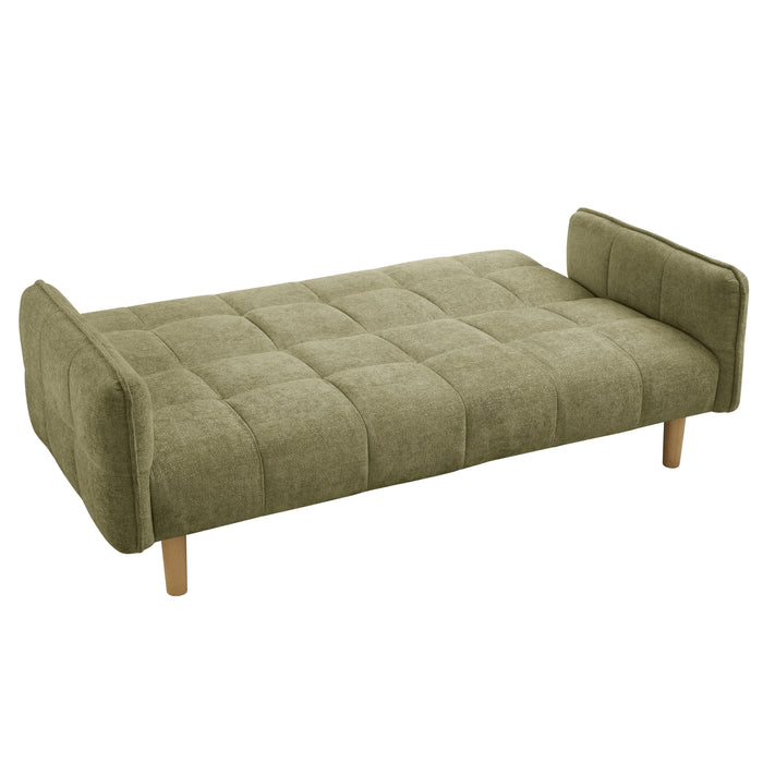 Julian Sofa Bed, Sage Green Chenille