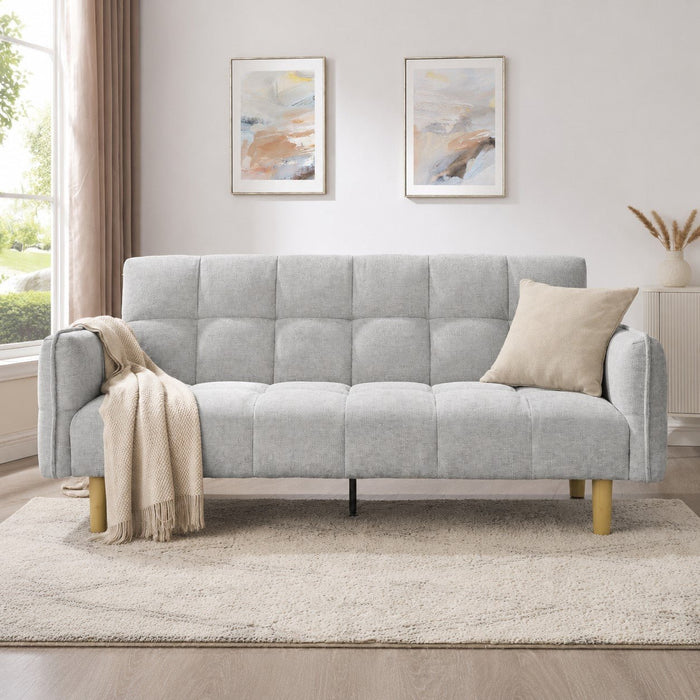 Julian Sofa Bed, Grey Chenille