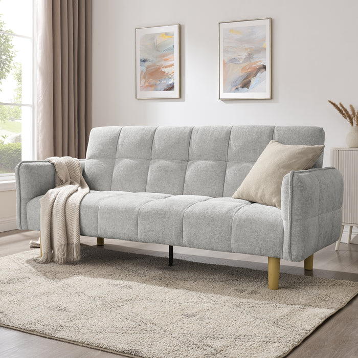 Julian Sofa Bed, Grey Chenille