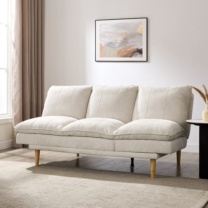 Maverick Sofa Bed, Beige Linen