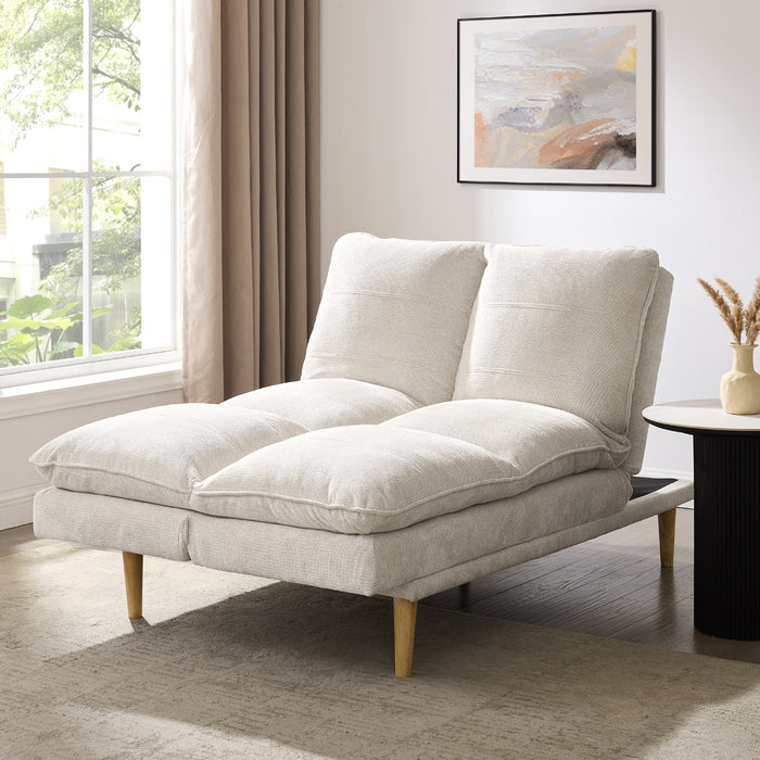 Maverick Sofa Bed, Beige Linen