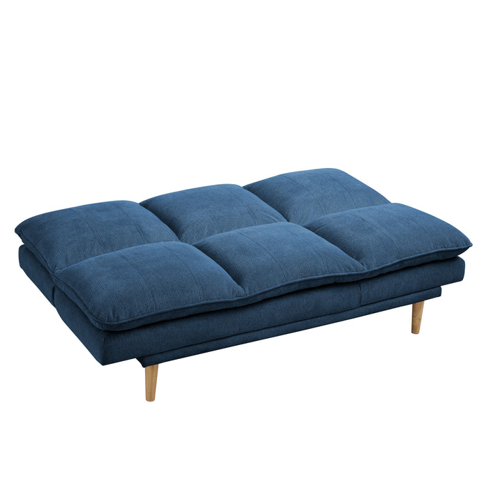 Maverick Sofa Bed, Dark Blue Linen