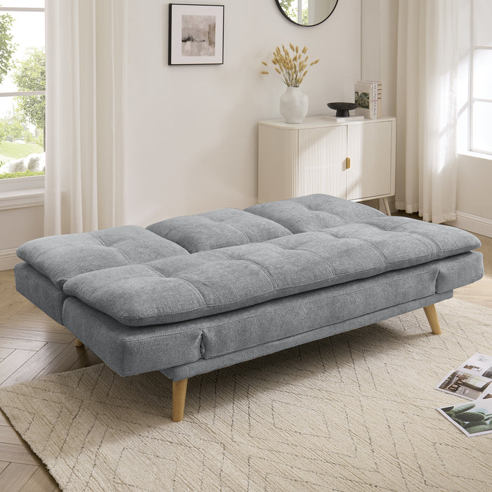 Roman Sofa Bed, Grey Chenille