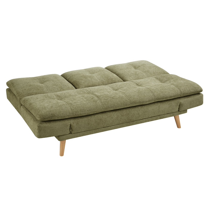 Roman Sofa Bed, Sage Green Chenille