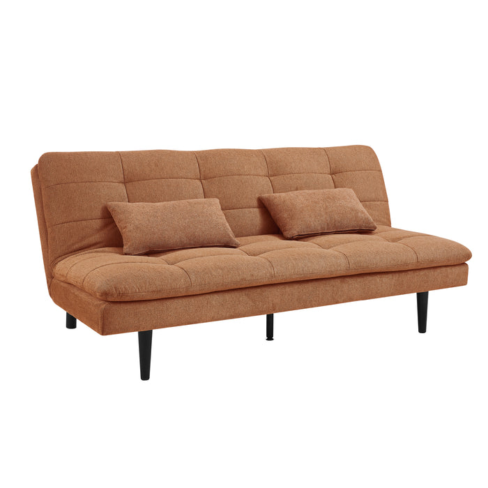 Warwick Sofa Bed, Burnt Orange Linen