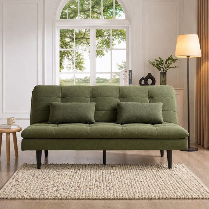 Warwick Sofa Bed, Sage Green Linen