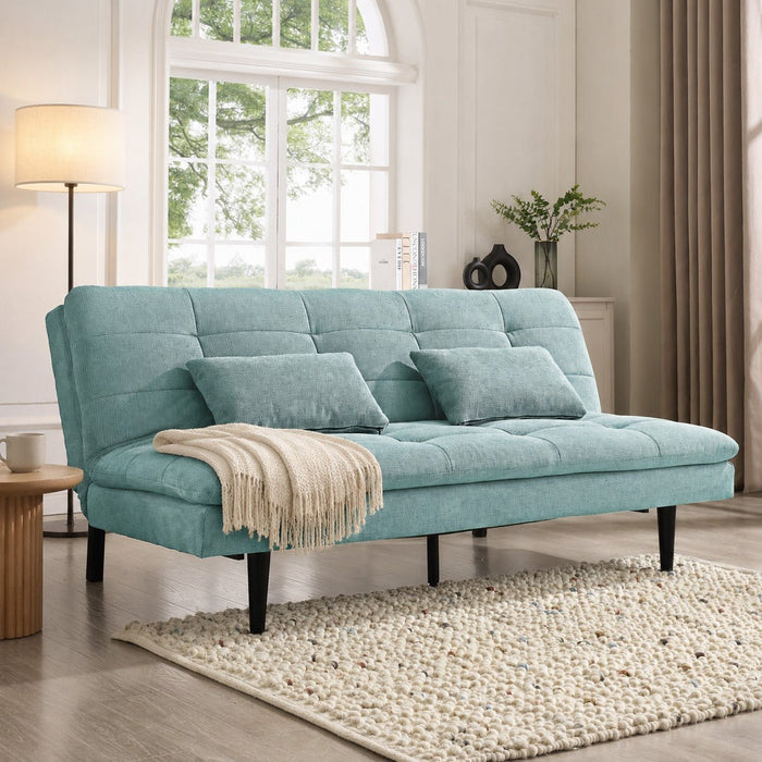 Warwick Sofa Bed, Teal Linen