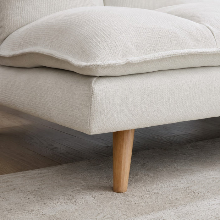 Harper Sofa Bed, Cream Linen