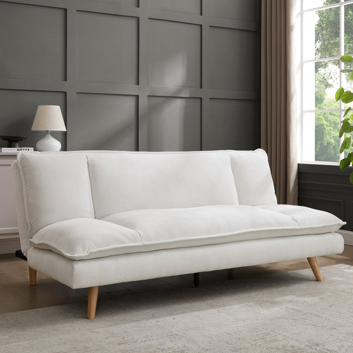 Harper Sofa Bed, Cream Linen