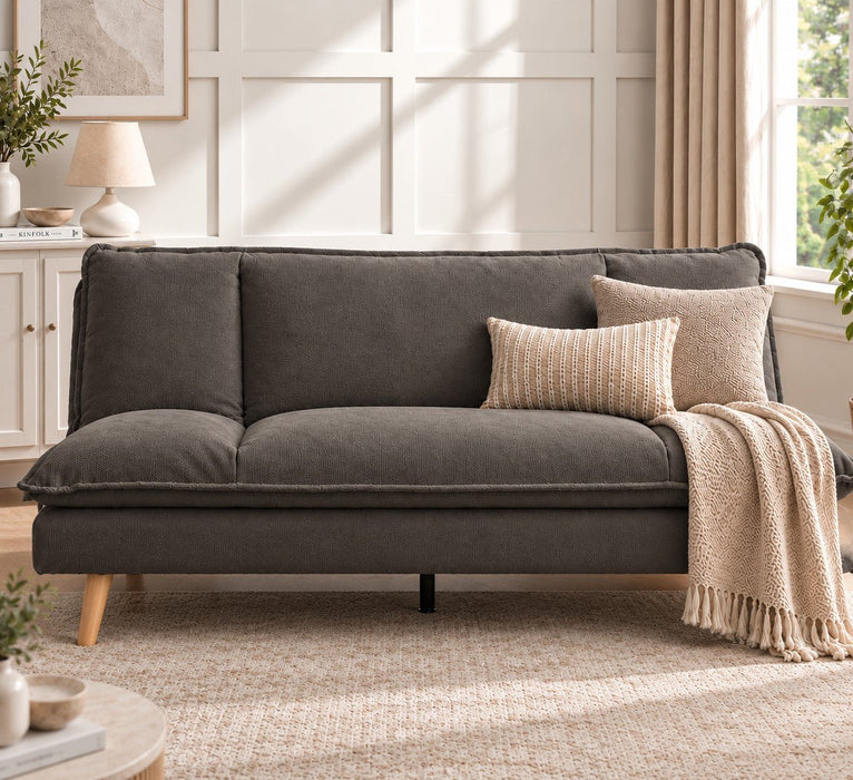 Harper Sofa Bed, Dark Grey Linen