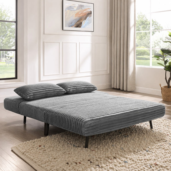 Keller Sofa Bed, Grey Teddy Jumbo Cord
