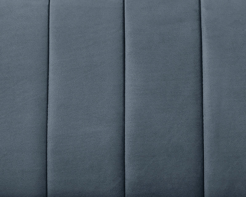 Thomas Velvet Fabric 2+3 Seater Sofa Set, Grey Velvet