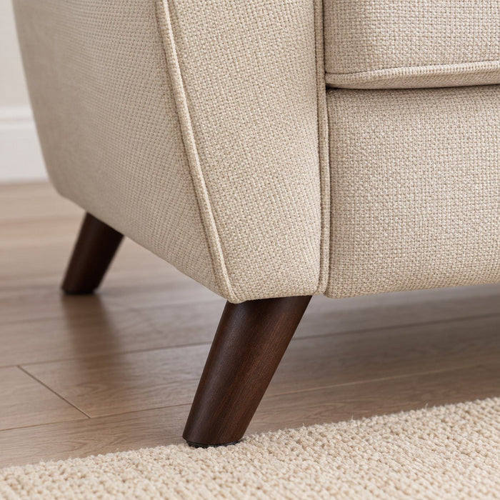 Monroe 2 Seater Sofa, Beige Linen